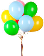 150 ballons